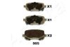 ASHIKA 51-09-905 Brake Pad Set, disc brake